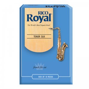 Rico Royal Tenor Saxophone Reeds (Box 10) Strength 3.5